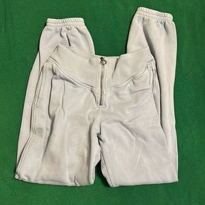 “Fleece corset joggers”